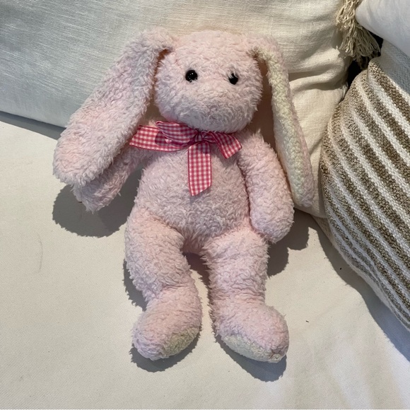 Mary Meyer Pink Plush Bunny Rabbit vinyl - Picture 6 of 9